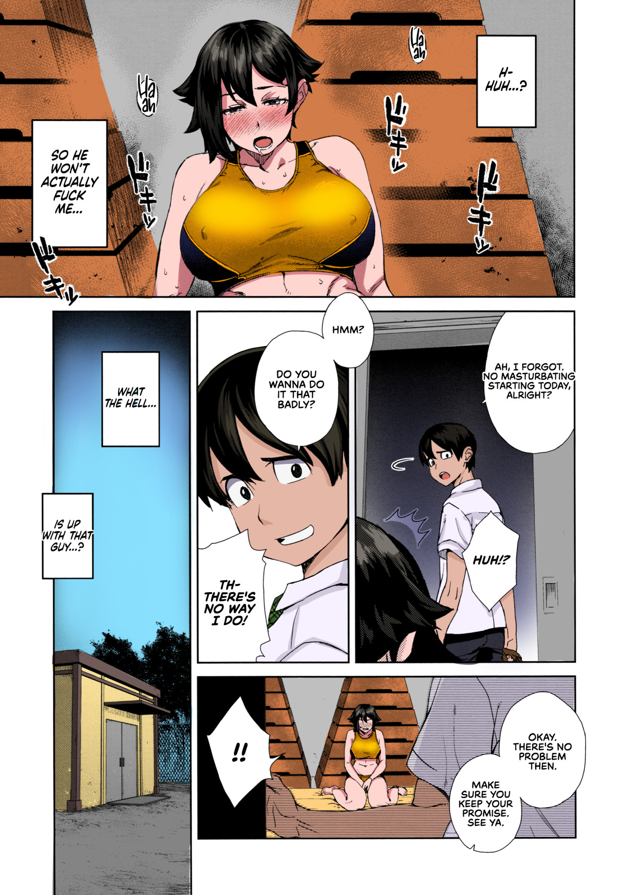 Hentai Manga Comic-Sensual Sprint (Color)-Read-11